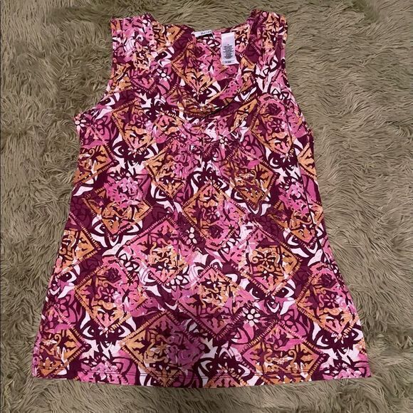 Liz&Co Floral Tank Top‎ - Picture 1 of 1